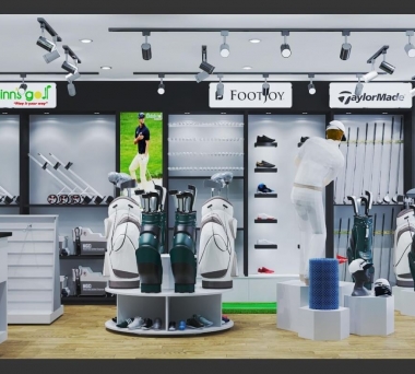 Dịch vụ setup nội thất showroom Golf