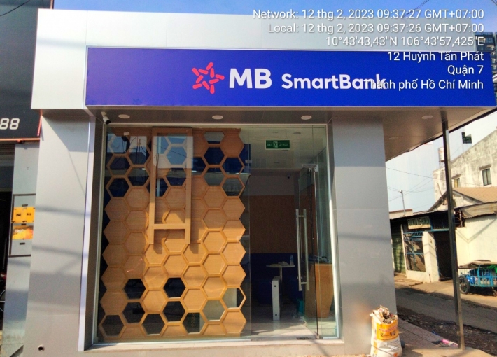 Dự án thi công Smartbank Huỳnh Tấn Phát quận 7 Thành phố Hồ Chí Minh 