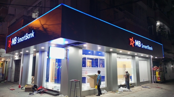 Dự án thi công Smartbank MB Phan Xích Long 